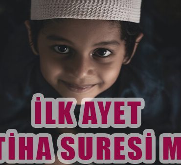 İLK İNEN AYET FATİHA SURESİ Mİ
