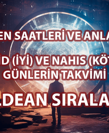 Gezegen-saatleri-Günlerin-Takvimi